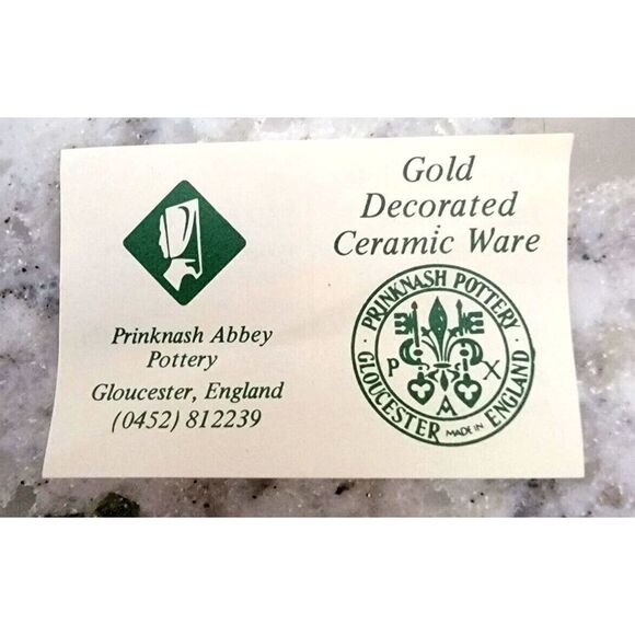 Queen Elizabeth Abbey Pottery Commemorate 100th Bday Dish‎ 2000 24K Gold Decor - Picture 8 of 9